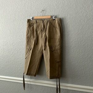 New London jeans by Victoria’s Secret Caprice size 14 material 100% linen